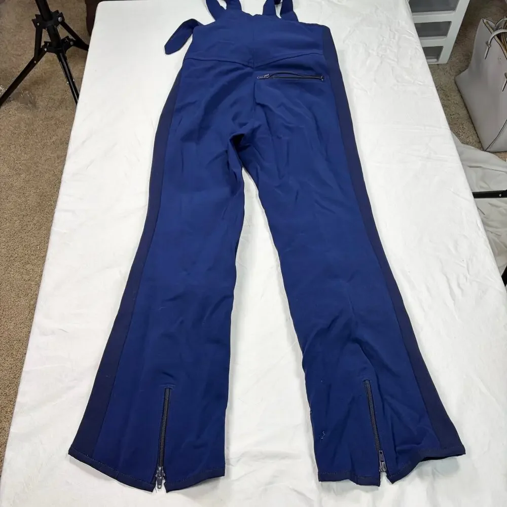 VTG Obermeyer Mens ski bibs, padded knees boot flare, adjustable straps. Size 30